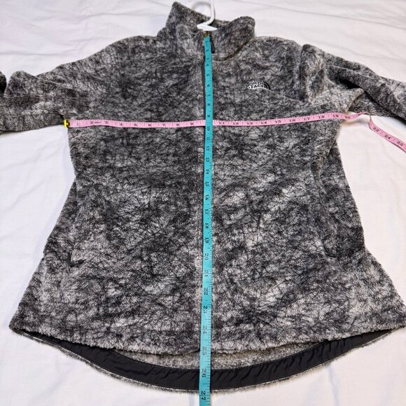 The North Face Osito Fleece Jacket Women’s Medium Gray Ice-Dye EUC - Picture 9 of 10
